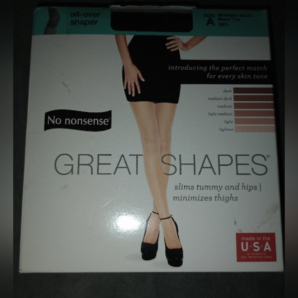 New Black Shaper Pantyhose